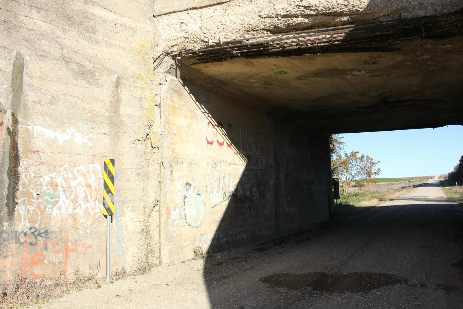West abutment